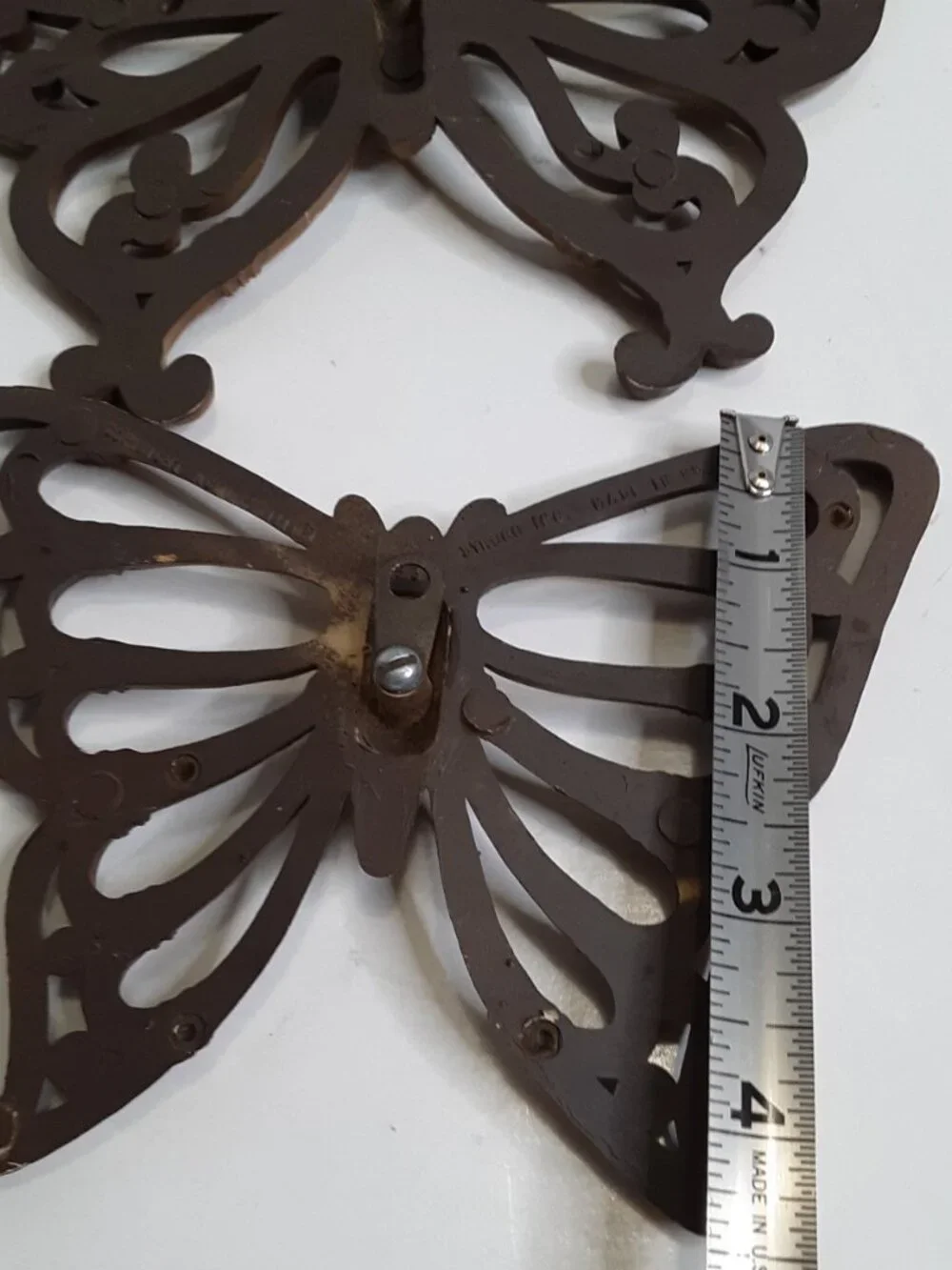 Vintage HOMCO Butterfly Wall Hangings Mid Century Modern Art Decor